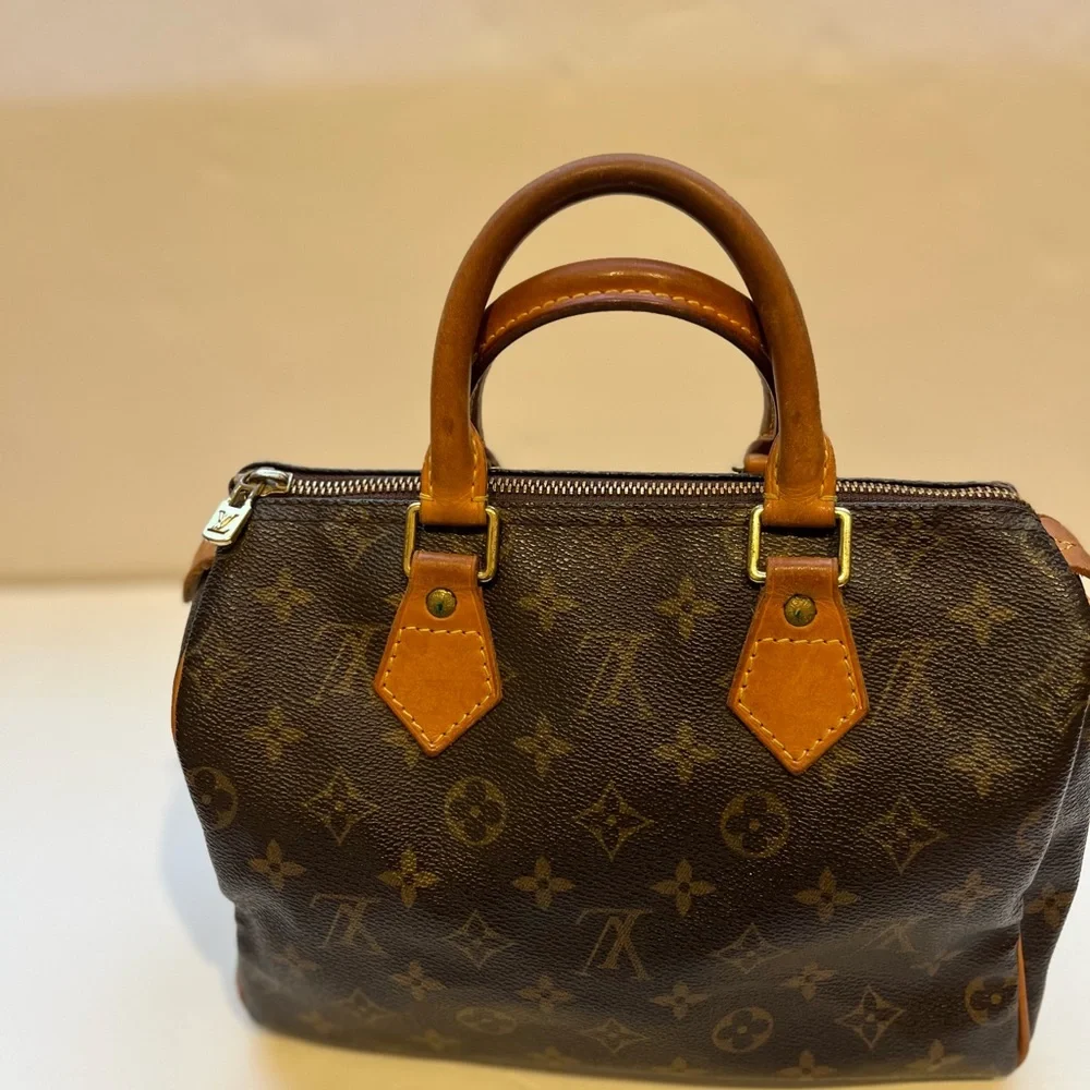 💖100% Authentic Vintage LOUIS VUITTON Monogram Speedy 25 *with FREE Bag Tag - Picture 3 of 16